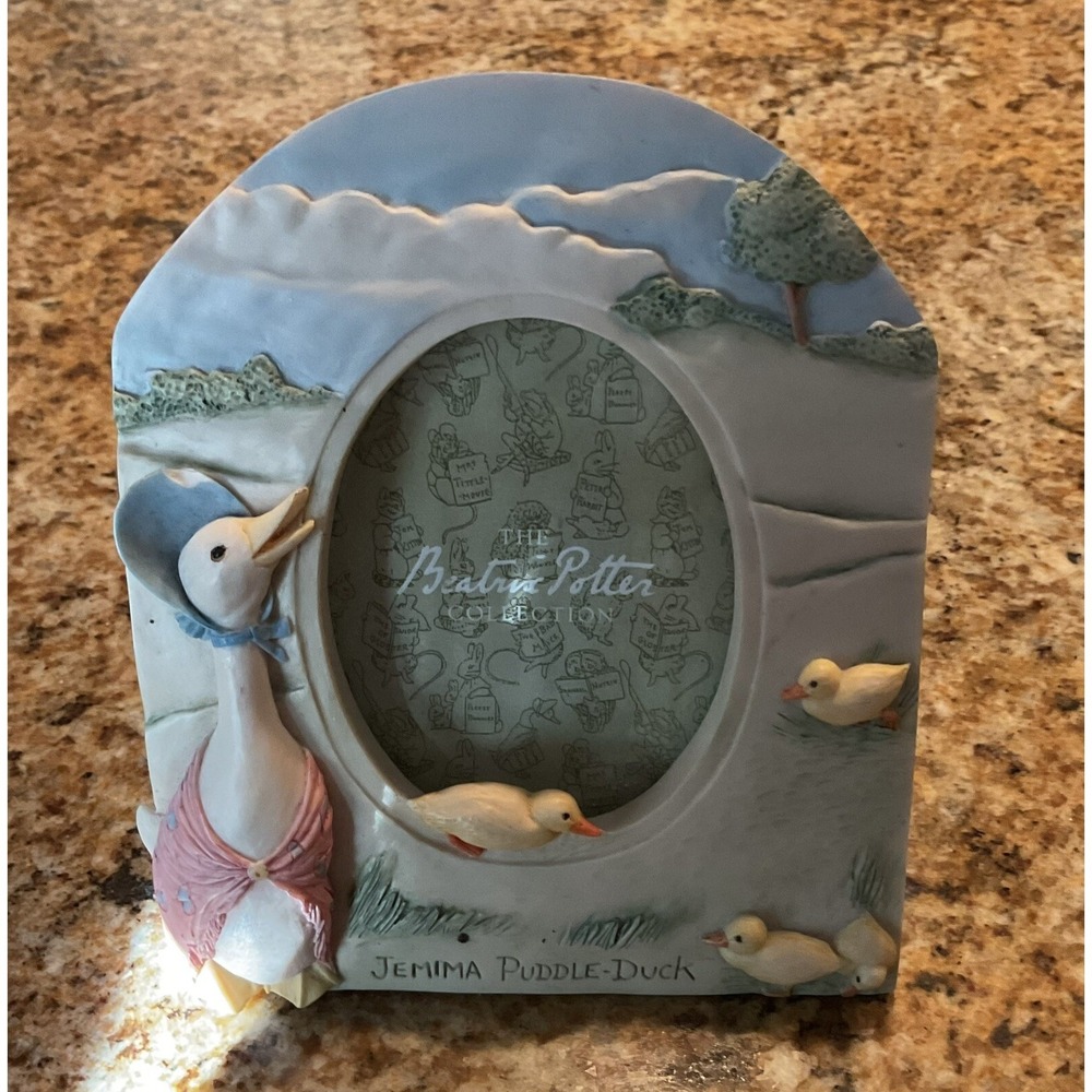 VTG Photo Frame Jemima Puddle Duck Beatrix Potter Collection 1993-1994 Charpente